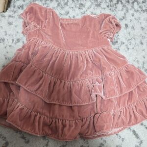 Janie and Jack Soft Pink Infant Dress